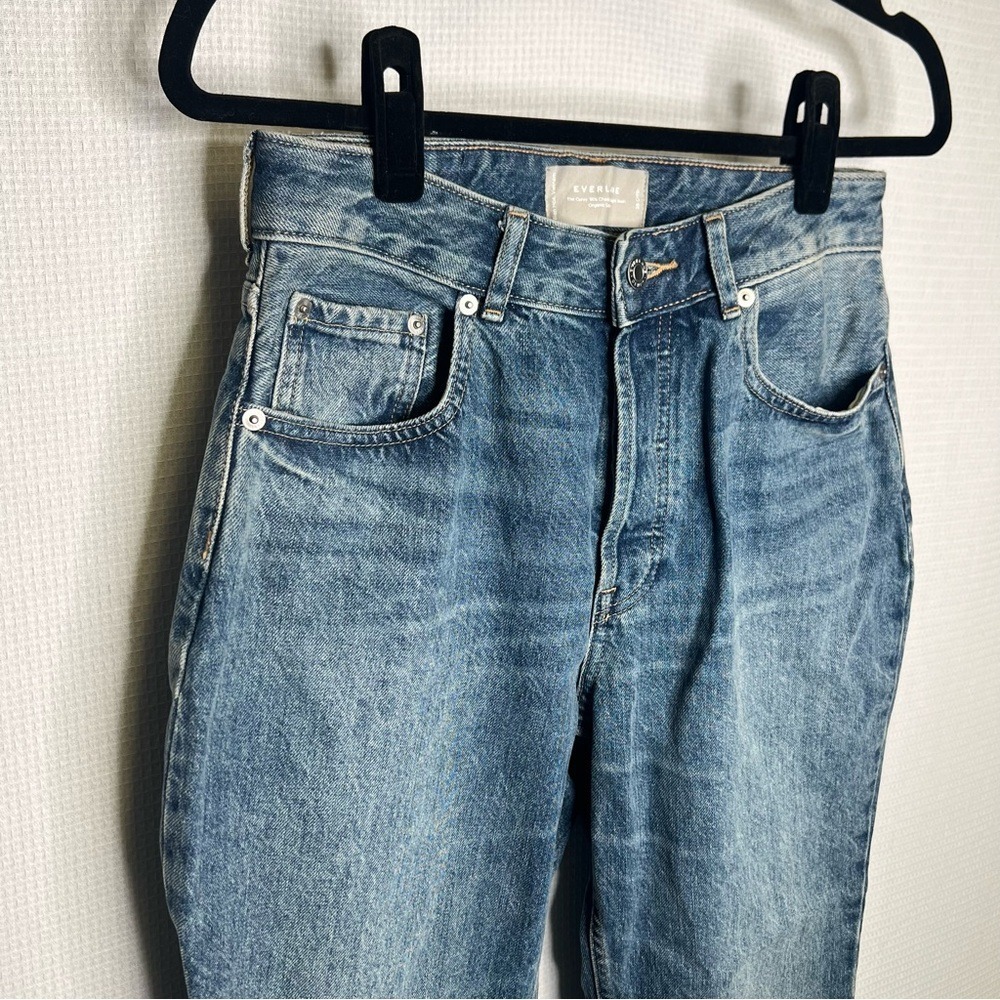 Everlane | Classic Blue Women's‎ Jeans 28 Crop Curvy 90s
